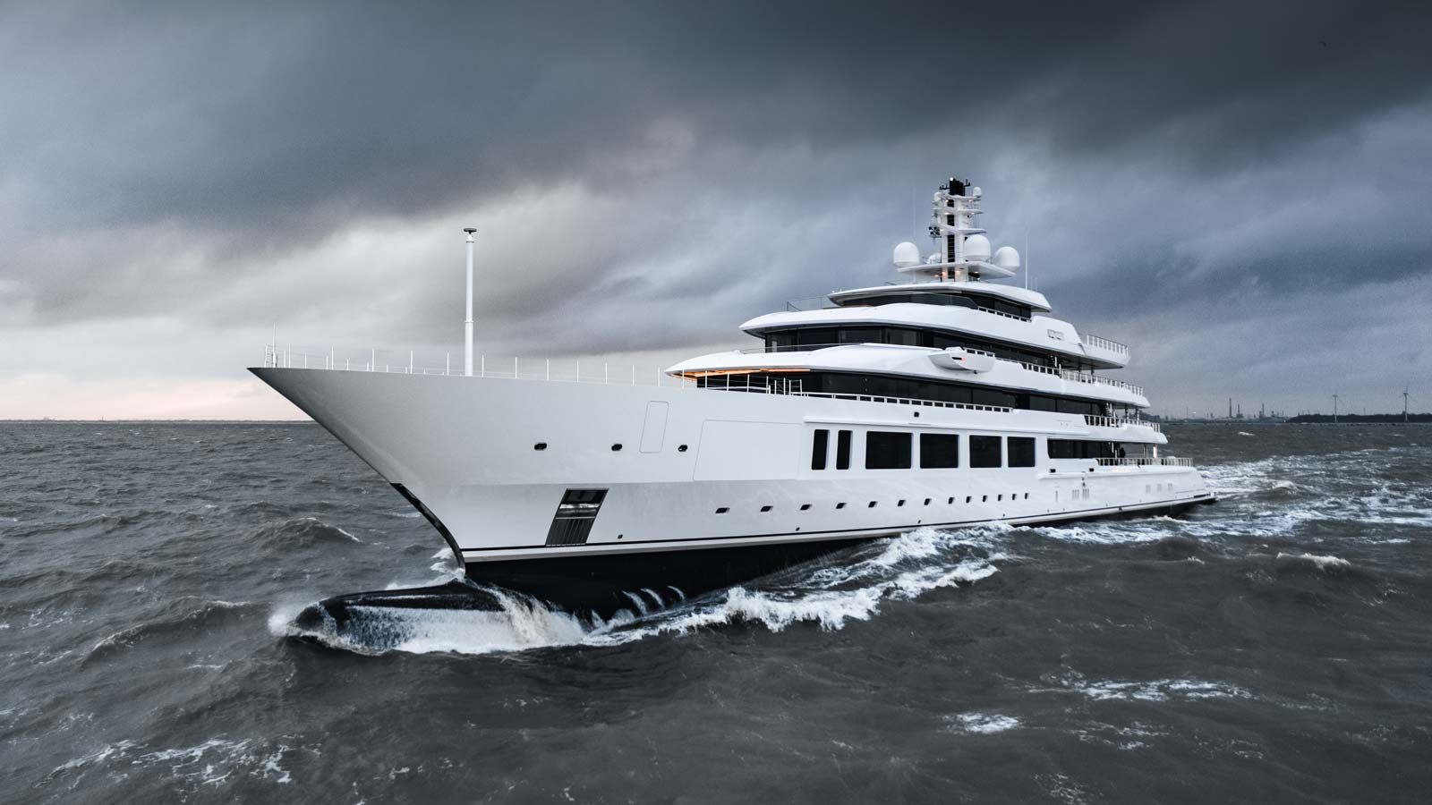 117m Oceanco flagship yacht Infinity delivered